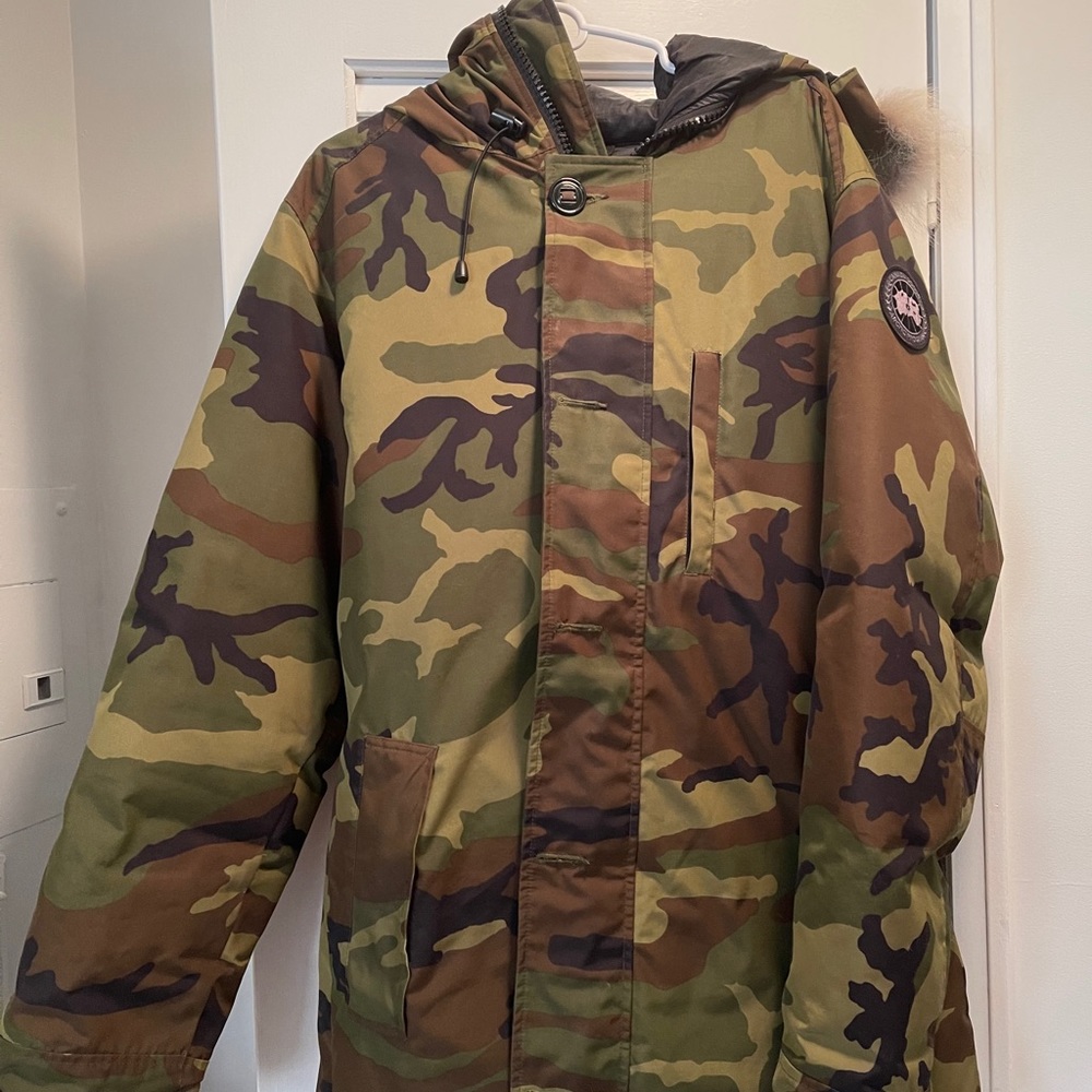 Canada goose limited edition camo jacket